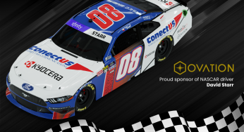 OVATION Sponsors NASCAR Driver David Starr